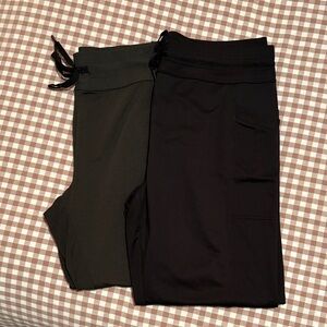 Women’s Black & Grey Joggers